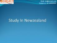 Student visa for New Zealand