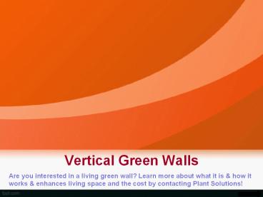 Green wall