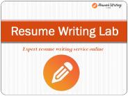 Resume Writing Lab - Professional Resume Writing Service Online
