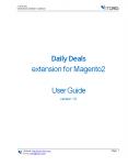 Magento 2 Daily Deals Extension By ITORIS INC