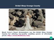 Wedding Dresses Los Angeles