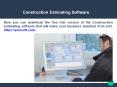 Commercial Estimating Software PowerPoint PPT Presentation