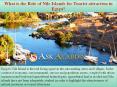 What is the Role of Nile Islands for Tourist attraction in Egypt PowerPoint PPT Presentation