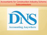 Accountants for Construction Industry Scheme Subcontractors