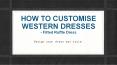 How to Customise Your Dress - Fitted Ruffle Dress PowerPoint PPT Presentation