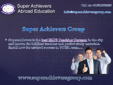 IELTS coaching in gurgaon, India