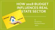How 2018 Budget Influences Real Estate Sector