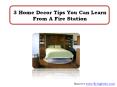 3 Home Decor Tips You Can Learn From A Fire Station PowerPoint PPT Presentation
