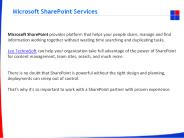 Microsoft SharePoint Services