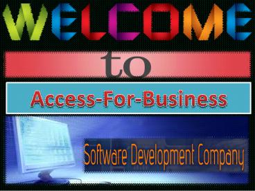 Hire Professional Microsoft Access Programmers Your Business Requirements