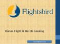 Cheap flights booking online & cheap hotels booking in USA – www.flightsbird.com