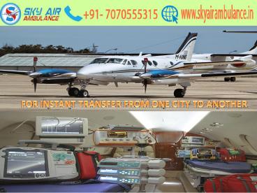 SKY AIR AMBULANCE FROM BANGALORE TO DELHI WITH MEDICAL TEAM