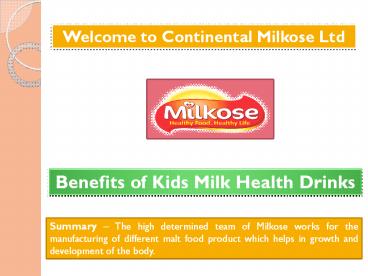 baby food in wholesale, baby food, chocolate milk - milkose