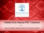 Platelet Rich Plasma Therapy
