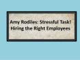 Find Out Amy Rodiles Effective Hiring Process Way for Every Organization PowerPoint PPT Presentation