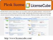 plesk license