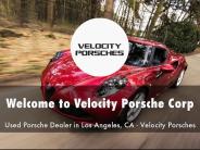 Velocity Porsches Presentation