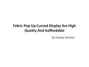 Fabric Booth Presentation