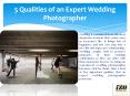 5 Qualities of an Expert Wedding Photographer PowerPoint PPT Presentation