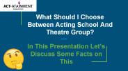 Best Acting School in Mumbai