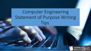 Computer Engineering Statement of Purpose Writing Tips