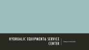 Enerpac hydrualic equipment