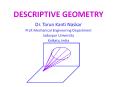 Descriptive Geometry PowerPoint PPT Presentation