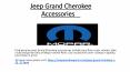 Jeep Grand Cherokee Accessories