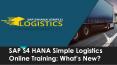 SAP Simple Logistics PPT | Logistics Training Courses PowerPoint PPT Presentation