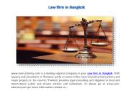 Business visa Thailand