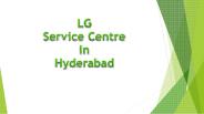 LG Service Center in Hyderabad
