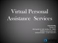 Virtual Personal Assistant PowerPoint PPT Presentation