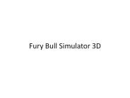 Fury Bull Simulator 3D