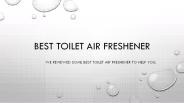 Best Toilet Air Freshener