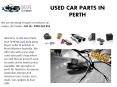 Used Car Parts In Perth PowerPoint PPT Presentation