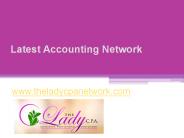 Latest Accounting Network - www.theladycpanetwork.com