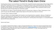 Study Islam Onine