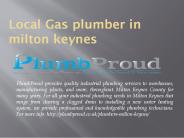 Local Gas plumber in milton keynes