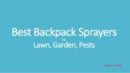Best Backpack Sprayers for Lawn, Garden, Pests