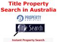 Title Property Search in Australia PowerPoint PPT Presentation