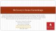 McCreery's Home Furnishings PowerPoint PPT Presentation