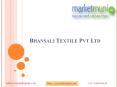 Bhansali textile pvt ltd - Marketmuni PowerPoint PPT Presentation