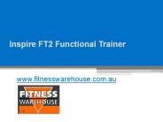 Inspire FT2 Functional Trainer - www.fitnesswarehouse.com.au
