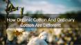 How Organic Cotton And Ordinary Cotton Are Different PowerPoint PPT Presentation