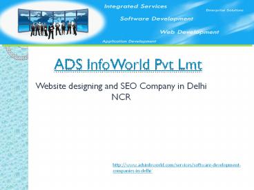 Best Software Development company in Delhi NCR