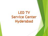LED TV Service Center in Hyderabad