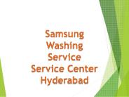 Samsung Washing Machine Service Center in Hyderabad