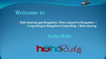 Carpooling