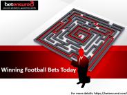 Winning Football Bets Today