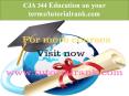 CJA 344 Education on your terms-tutorialrank.com PowerPoint PPT Presentation